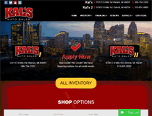Tablet Screenshot of kalsauto.com